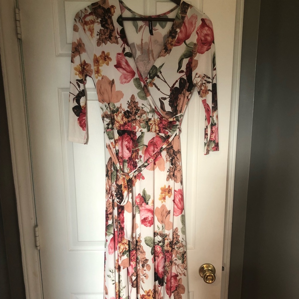 Maxi Wrap Dress